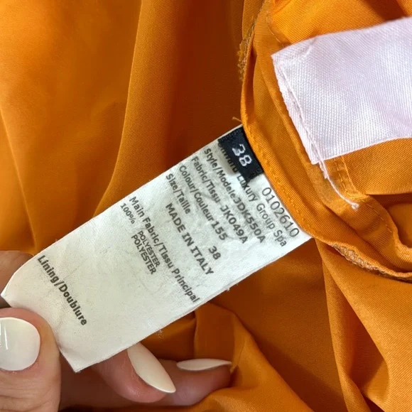 Jill Sander Navy Anorak Jacket, Orange - Size 38 (EU) - Picture 10 of 10